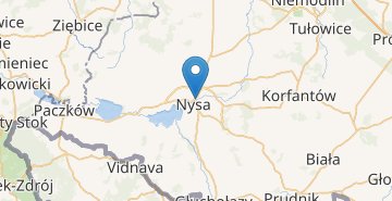 Map Nysa