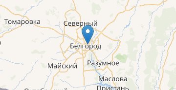 Мапа Бєлгород