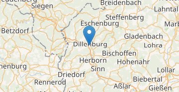 Mapa Dillenburg