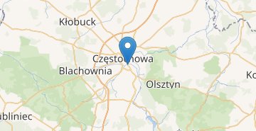 地图 Czestochowa
