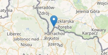 Map Harrachov