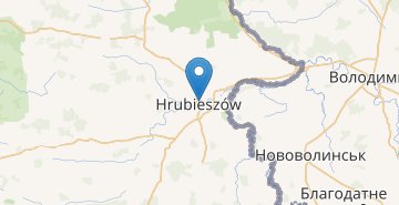 地图 Hrubieszów