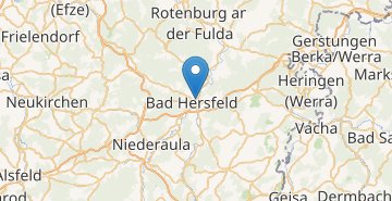 Map Bad Hersfeld