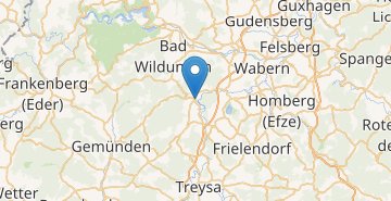 Map Bad Zwesten