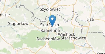 Map Skarzysko-Kamienna