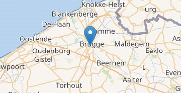 Map Bruges