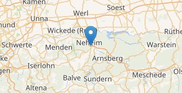 Map Neheim-Hüsten (Arnsberg)