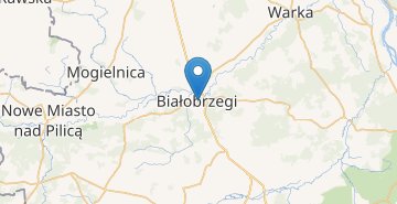 Map Bialobrzegi