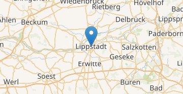 Mapa Lippstadt