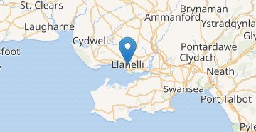 地图 Llanelli
