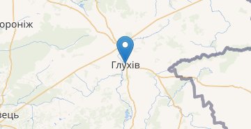 Map Glukhiv (Sumska obl.)