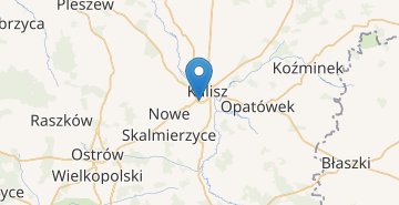 Map Kalisz