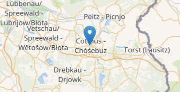 Map Cottbus