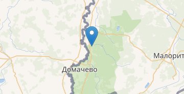 Карта Посёлок Лесной, Брестский р-н БРЕСТСКАЯ ОБЛ.