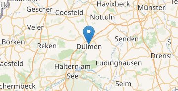 Map Dulmen