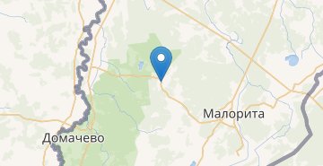 Map Brodyatin, Maloritskiy r-n BRESTSKAYA OBL.