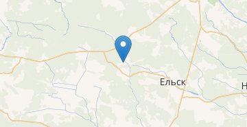 Карта Александровка, Ельский р-н ГОМЕЛЬСКАЯ ОБЛ.
