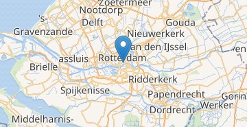 地图 Rotterdam