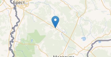Map Leshnica, Maloritskiy r-n BRESTSKAYA OBL.