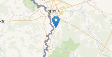 Mapa Sadovoe tovarischestvo «Zdorove», Brestskiy r-n BRESTSKAYA OBL.