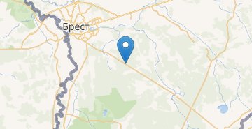 Карта 20-й километр, Малоритский р-н БРЕСТСКАЯ ОБЛ.