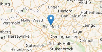 Map Bielefeld