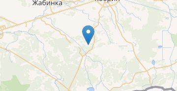 Карта Ольховка (Кобринский р-н)