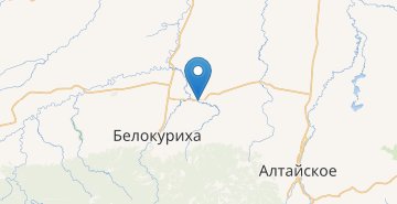 地图 Starobelokurikha (Аltajskij r-n)
