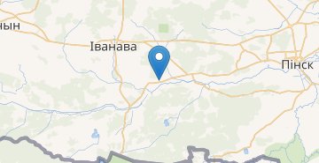 Map YAechkovichi, Ivanovskiy r-n BRESTSKAYA OBL.