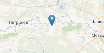 Map Skrygalov, Mozyrskiy r-n GOMELSKAYA OBL.