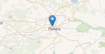 Карта Пинск