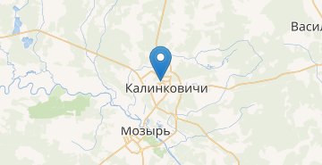 Map Kalinkovichi