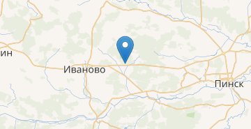 Карта Рыловичи, Ивановский р-н БРЕСТСКАЯ ОБЛ.