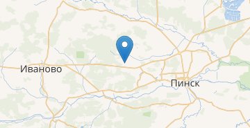 Карта Березовичи, Пинский р-н БРЕСТСКАЯ ОБЛ.