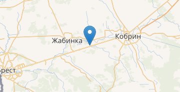 Mapa CHizhevschina, ZHabinkovskiy r-n BRESTSKAYA OBL.
