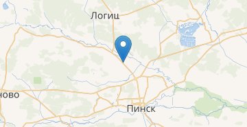Карта Кривчицы, Пинский р-н БРЕСТСКАЯ ОБЛ.