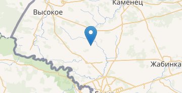 Map Koshilovo, Brestskiy r-n BRESTSKAYA OBL.