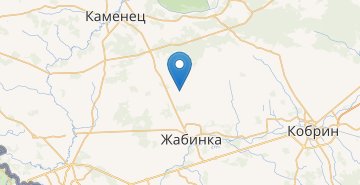 Map Stepanki, ZHabinkovskiy r-n BRESTSKAYA OBL.