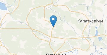 Map Babunichi, Petrikovskiy r-n GOMELSKAYA OBL.