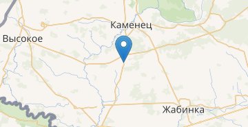 Карта Грушевка, Каменецкий р-н БРЕСТСКАЯ ОБЛ.
