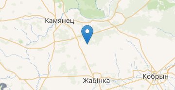 Карта Стрели, Жабинковский р-н БРЕСТСКАЯ ОБЛ.