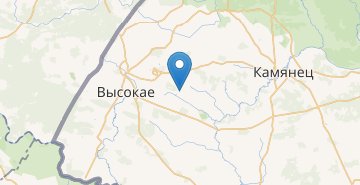 Карта Миньковичи, Каменецкий р-н БРЕСТСКАЯ ОБЛ.