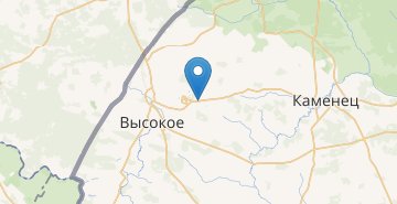Map Belovezhskiy svinokompleks, Kameneckiy r-n BRESTSKAYA OBL.