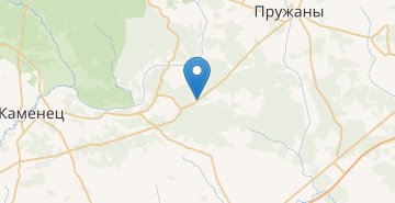 Карта Поддубно, Пружанский р-н БРЕСТСКАЯ ОБЛ.