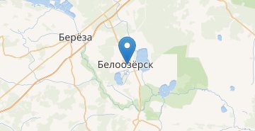 Карта Белоозёрск