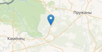 Карта Броды, Пружанский р-н БРЕСТСКАЯ ОБЛ.