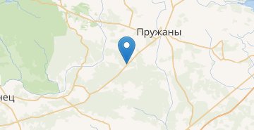 Карта Козий Брод, Пружанский р-н БРЕСТСКАЯ ОБЛ.