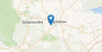 Карта Шени, Пружанский р-н БРЕСТСКАЯ ОБЛ.