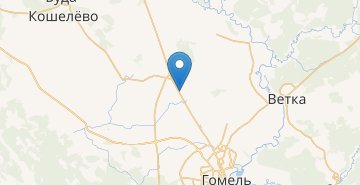 Карта Лазурная, Гомельский р-н ГОМЕЛЬСКАЯ ОБЛ.