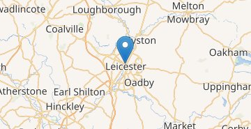 地图 Leicester